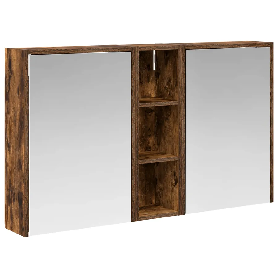 Ensemble de Meubles de Salle de Bain 3 pcs 106 x 16 x 62,5 cm - 2