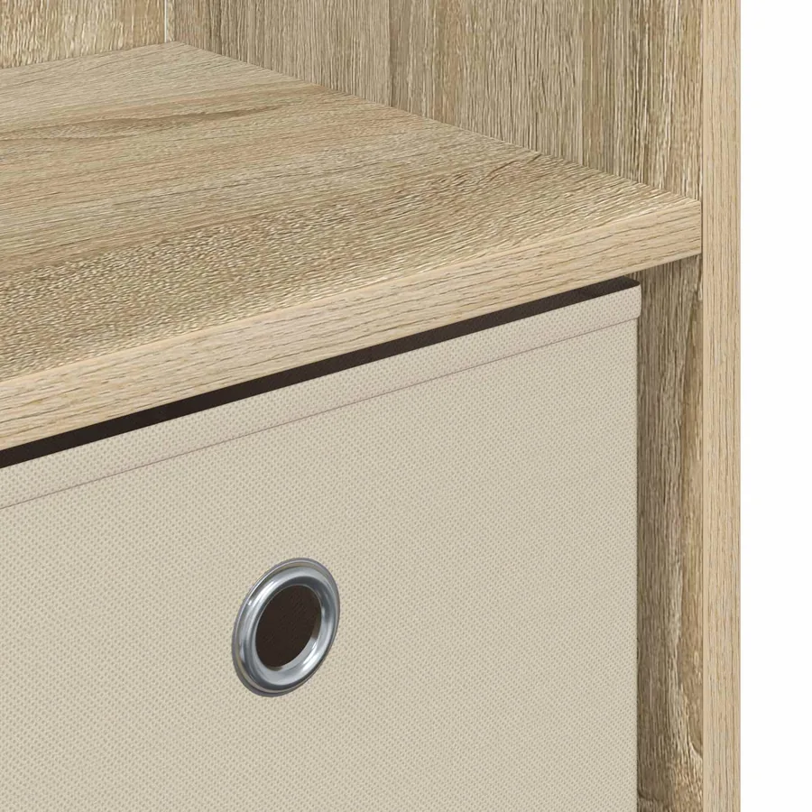Buffet avec tiroir Chêne Sonoma 73,5 x 22,5 x 53,5 cm - 8