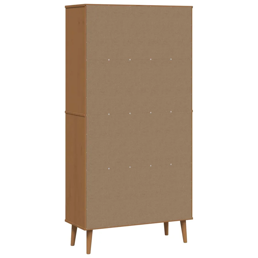 Bibliothèque MOLDE 85 x 35 x 170,5 cm Bois de pin massif - 7