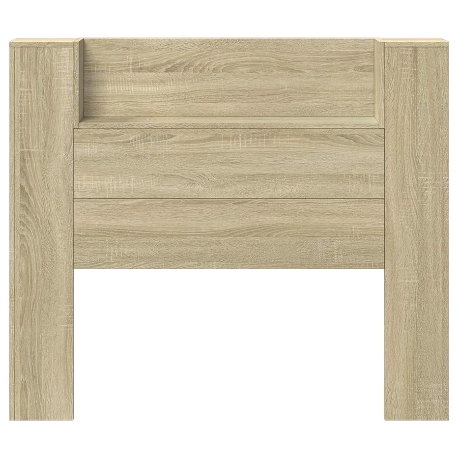 Cabinet de Tête de Lit avec LED Sonoma 120 x 16,5 x 103,5 cm - 5