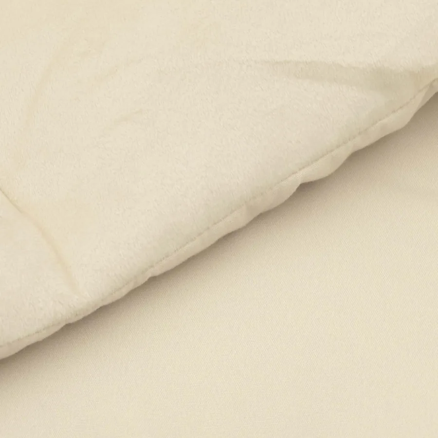 Duvet complet toute l'année Crème 220 x 260 cm Microfibre - 5