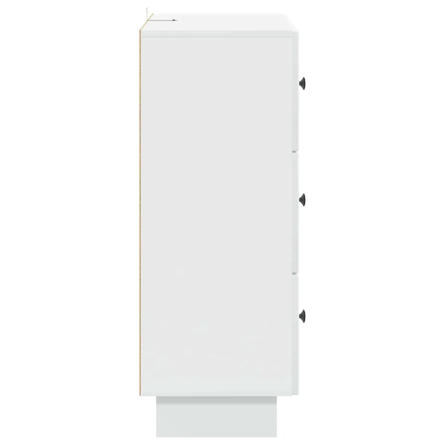 Armoire à tiroirs Blanc 66 x 34,5 x 90 cm Bois d'ingénierie - 7