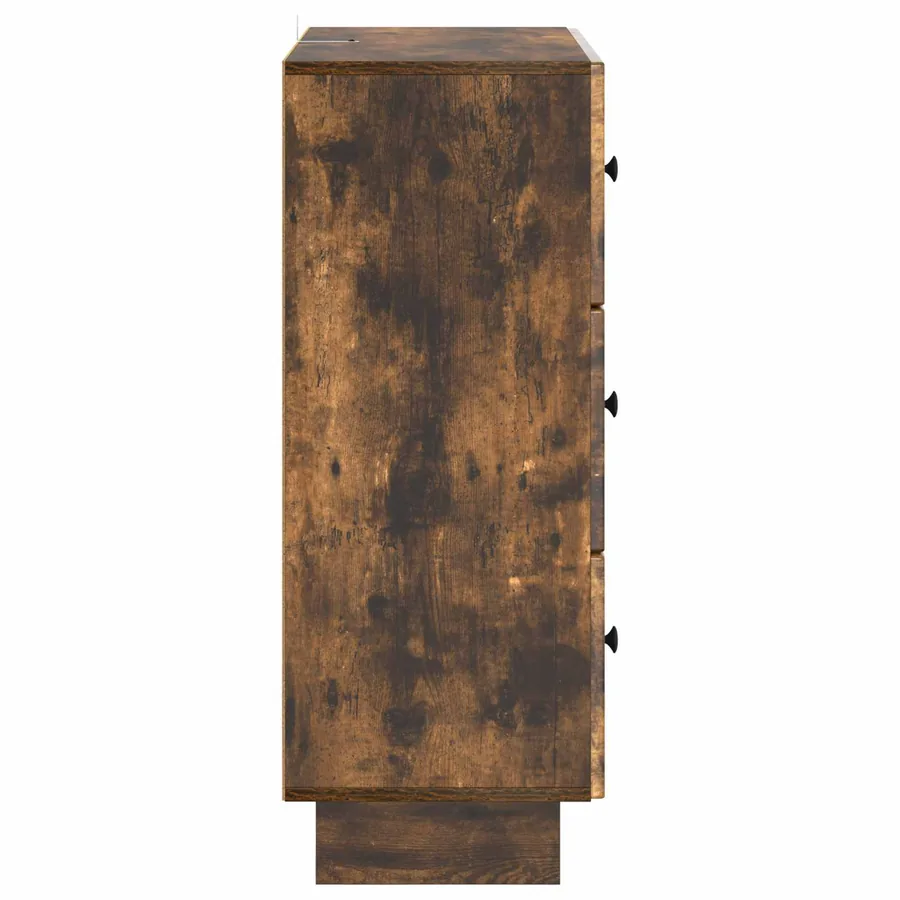 Armoire à tiroirs Chêne fumé 66 x 34,5 x 90 cm - 7