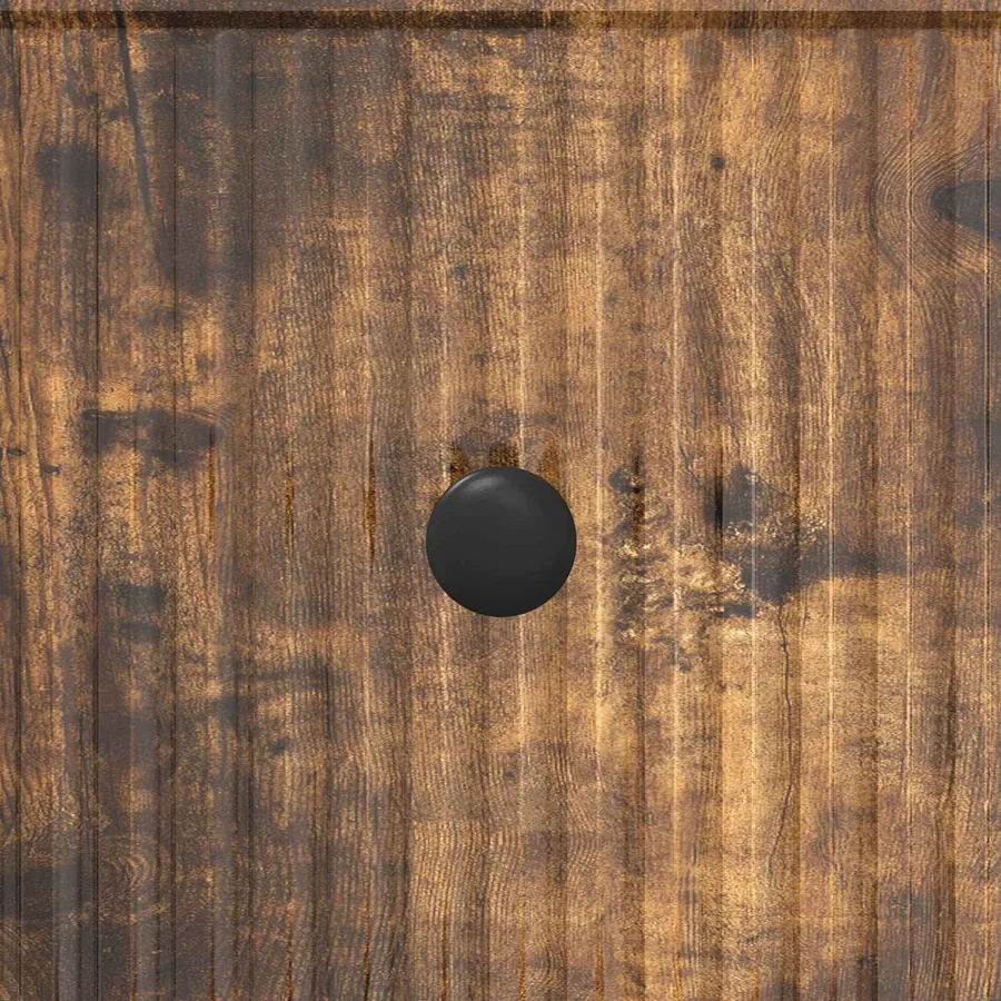 Armoire à tiroirs Chêne fumé 66 x 34,5 x 90 cm - 9