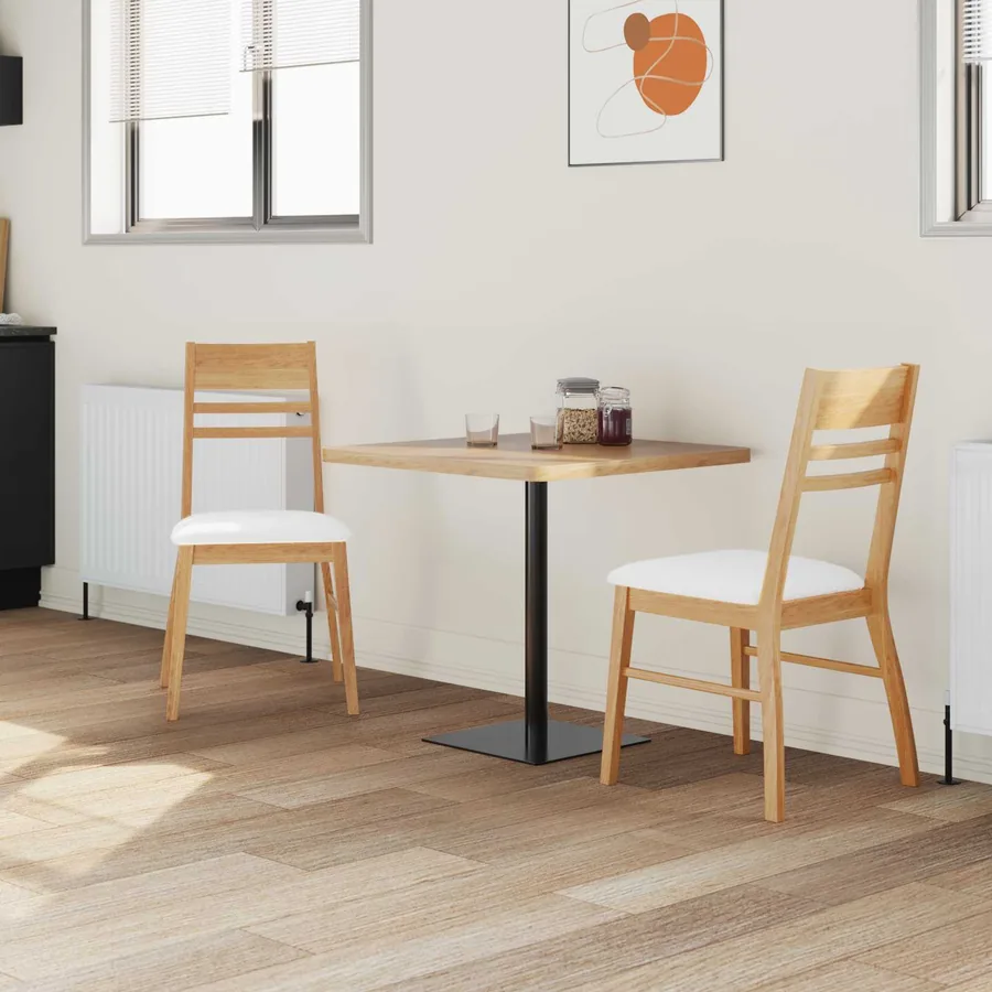 Chaises de salle à manger 2 pcs Naturel 43 x 54 x 89 cm - 3