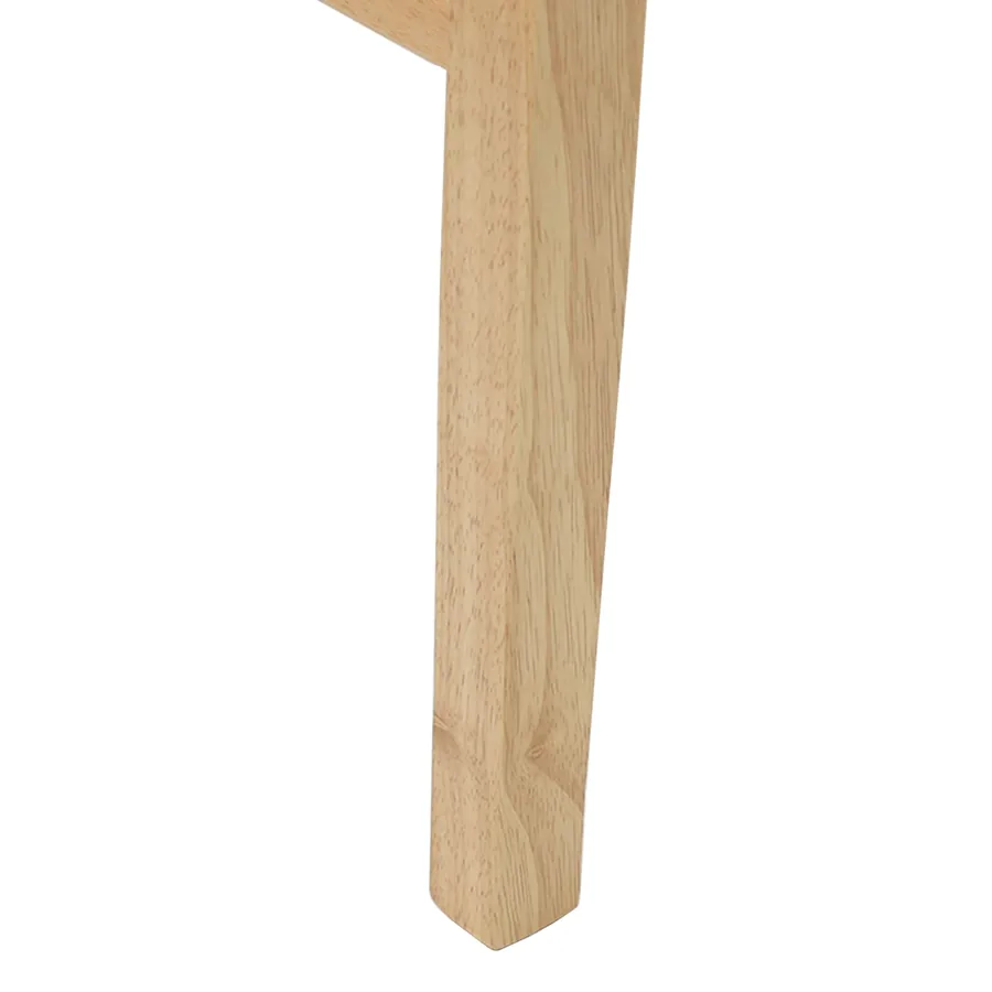 Chaises de salle à manger 2 pcs Naturel 43 x 54 x 89 cm - 8
