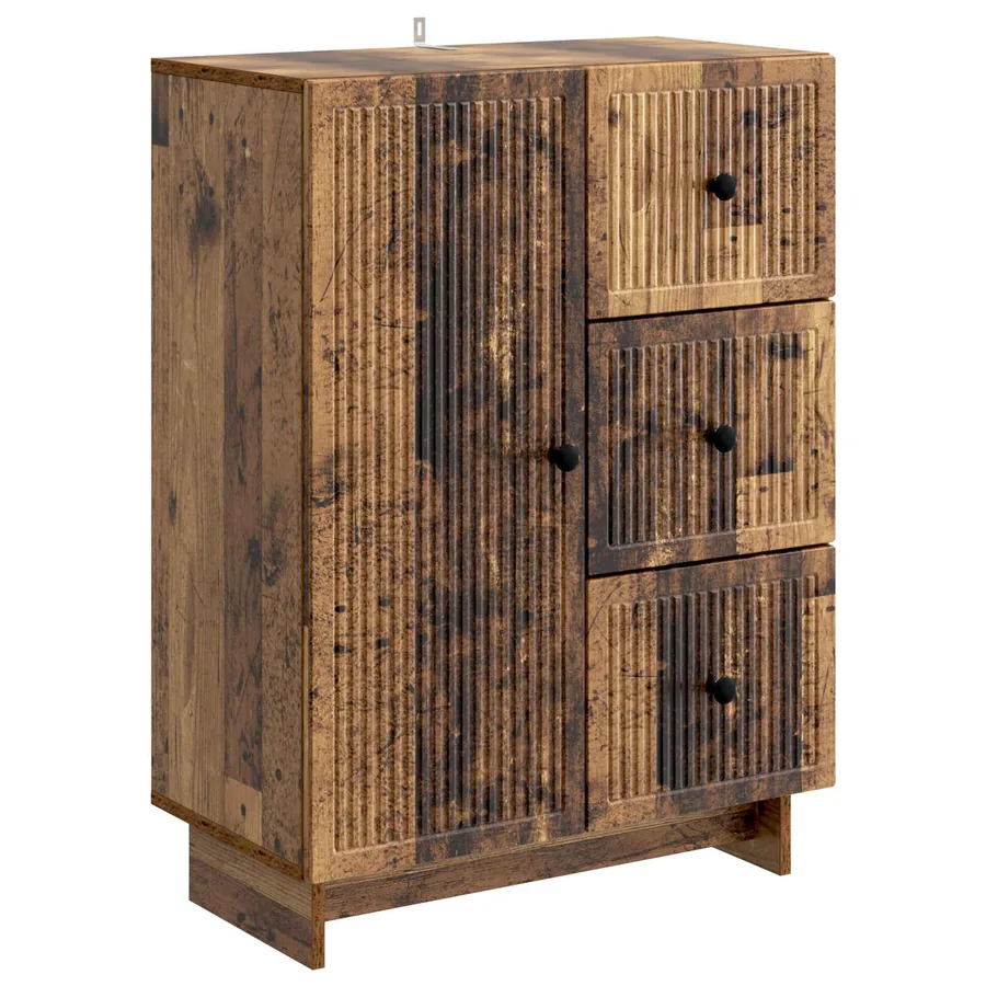 Buffet Bois ancien 66 x 34,5 x 90 cm Bois d'ingénierie - 2
