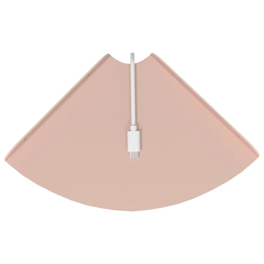 Étagère flottante avec étagère 4 pcs Rose 18 x 18 x 2 cm - 9