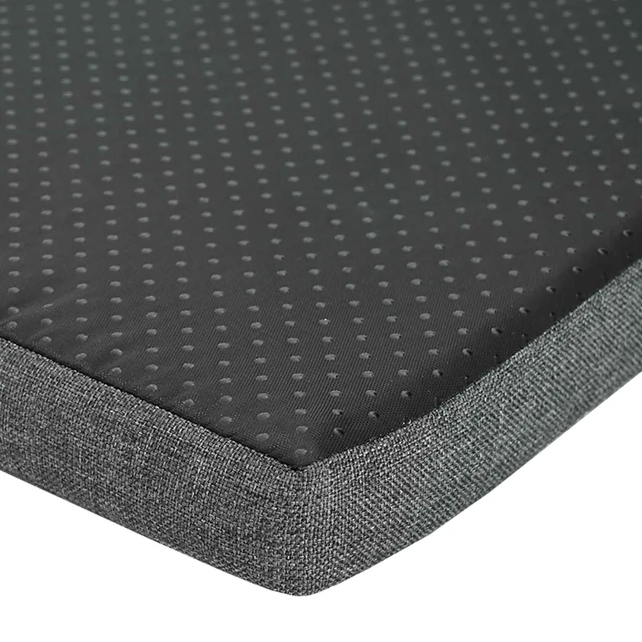 Banc d'entrée avec coussin Gris Sonoma 103 x 38 x 40 cm - 9