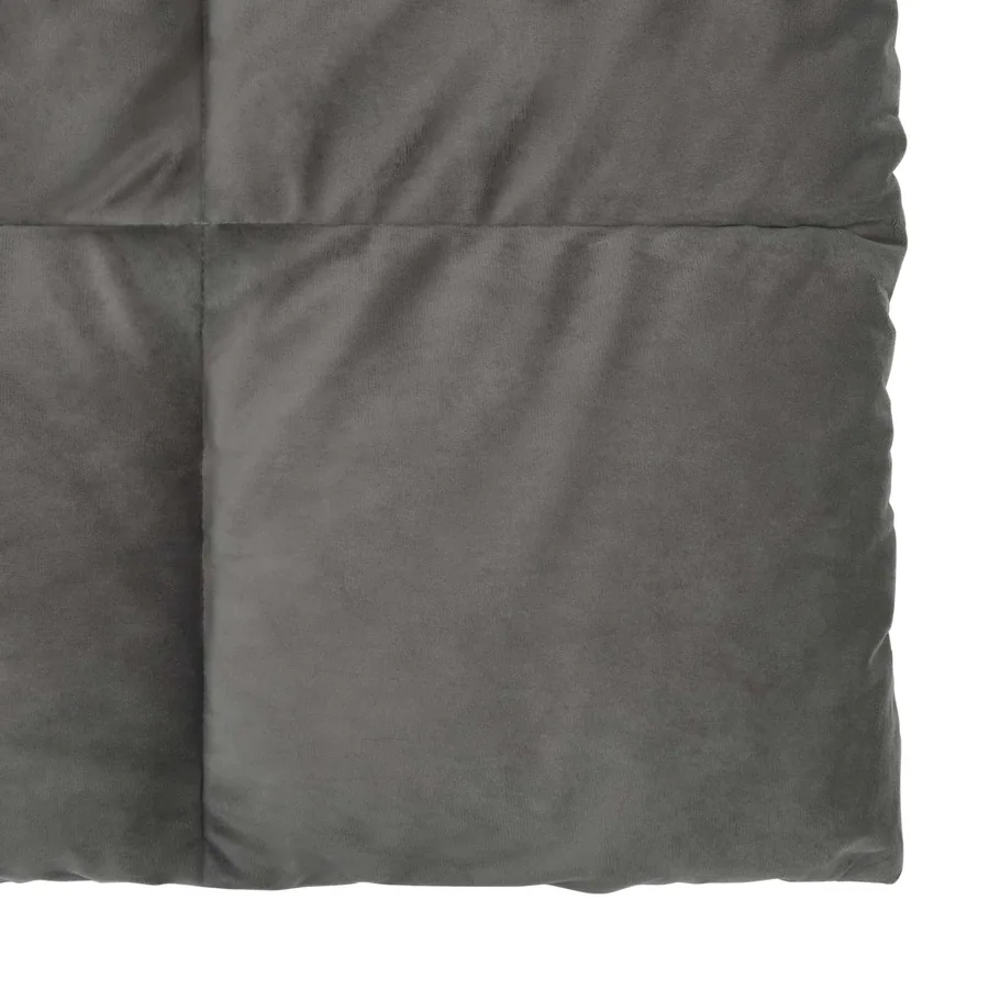 Duvet d'hiver Matelassé Gris clair 155 x 220 cm Microfibre - 6