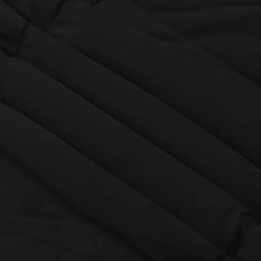 Duvet d'hiver Matelassé Noir 140 x 220 cm Microfibre - 7
