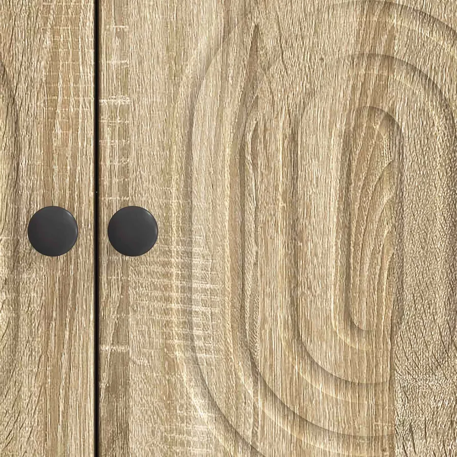 Meuble TV Chêne Sonoma 99 x 34,5 x 50 cm Bois d'ingénierie - 10