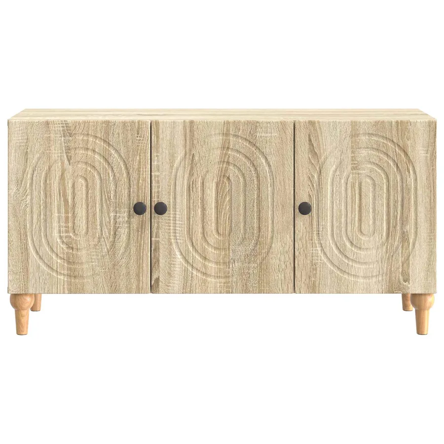 Meuble TV Chêne Sonoma 99 x 34,5 x 50 cm Bois d'ingénierie - 6