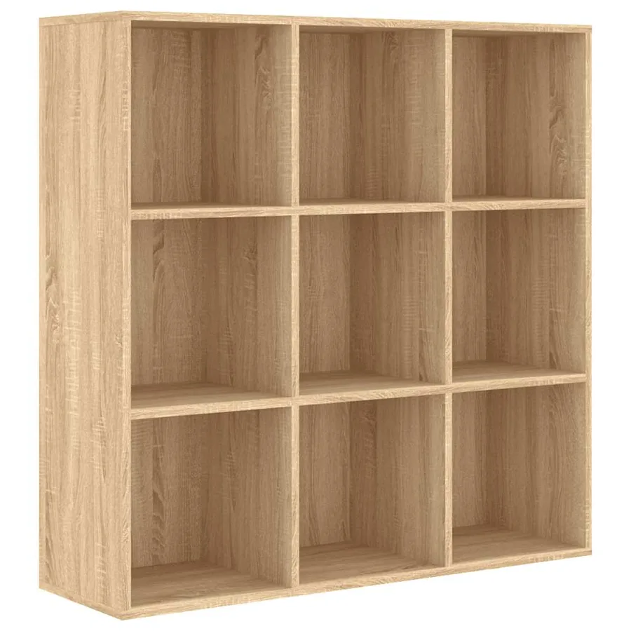 Bibliothèque chêne sonoma 98x29x97,5 cm bois d'ingénierie - 2