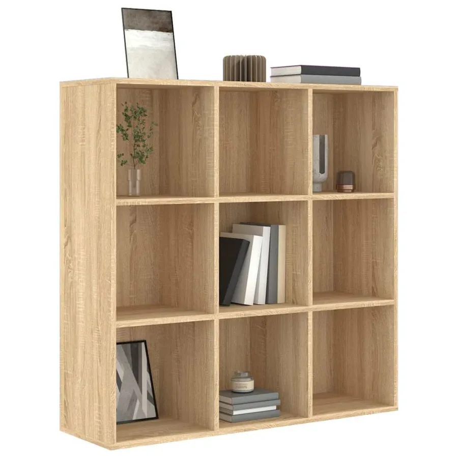 Bibliothèque chêne sonoma 98x29x97,5 cm bois d'ingénierie - 3