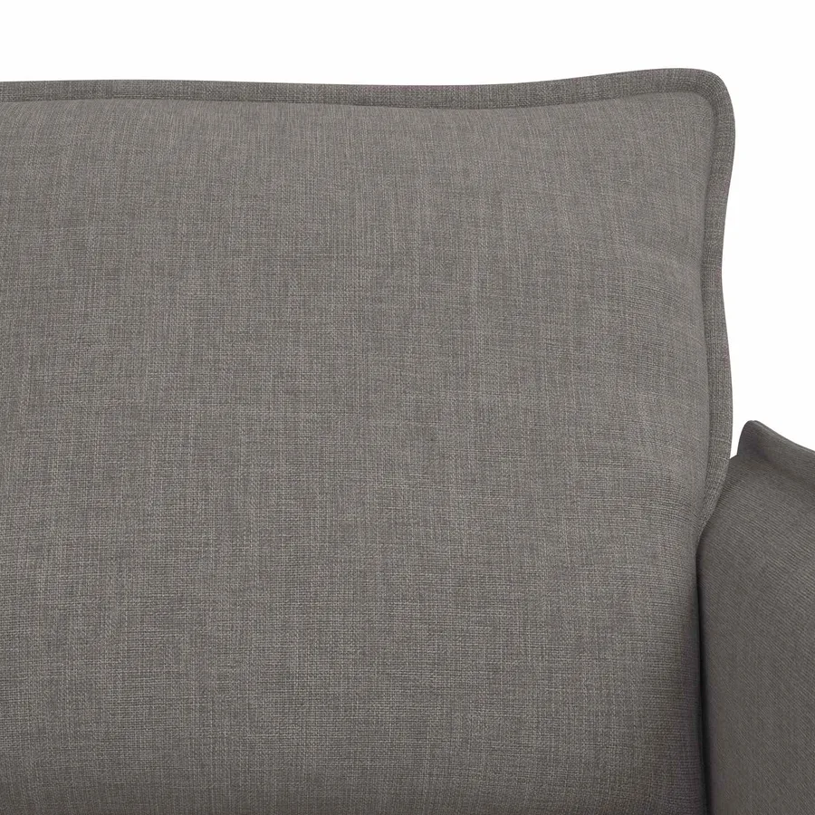 Ensemble de Canapés 2 pcs Taupe 156 x 82 x 85 cm Tissu - 6