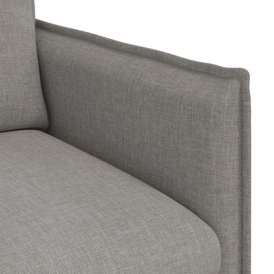 Ensemble de Canapés 2 pcs Taupe 136 x 82 x 85 cm Tissu - 7