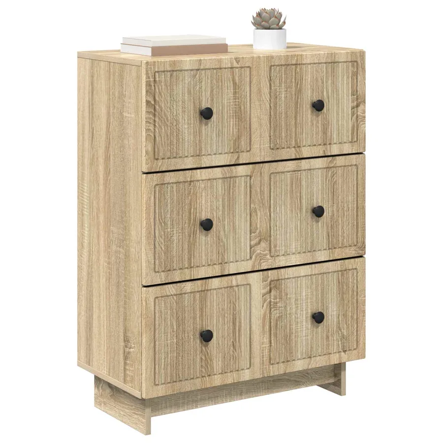 Armoire à tiroirs Chêne Sonoma 66 x 34,5 x 90 cm - 3