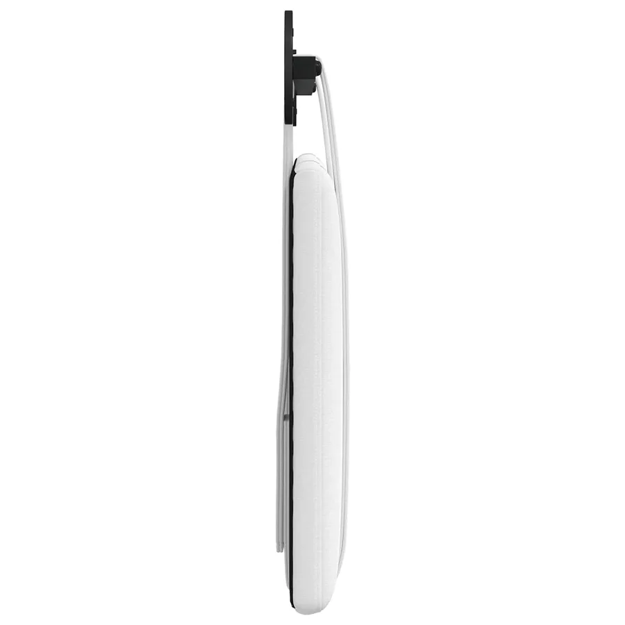 Tête de lit suspendue Blanc Tissu - 6