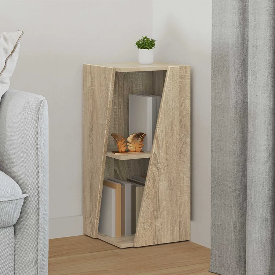Étagère latérale Chêne Sonoma 33 x 32 x 70,5 cm