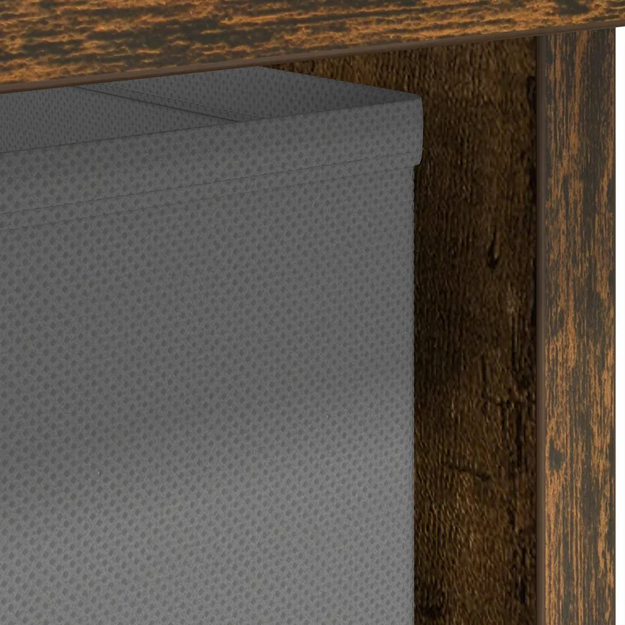Table de chevet avec tiroir 2 pcs Chêne fumé 41 x 40 x 45 cm - 8