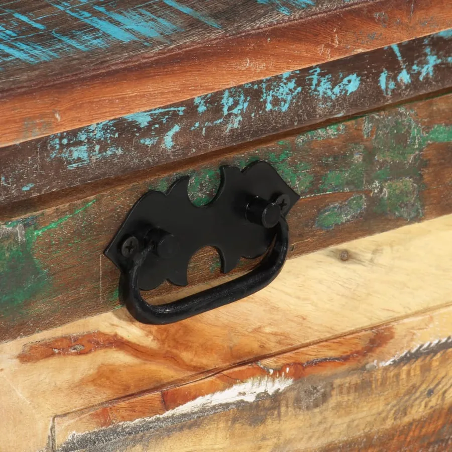 Banc de rangement de chaussures Bois de récupération - 11