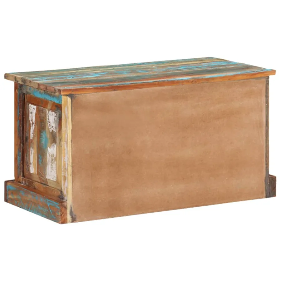 Banc de rangement de chaussures Bois de récupération - 6