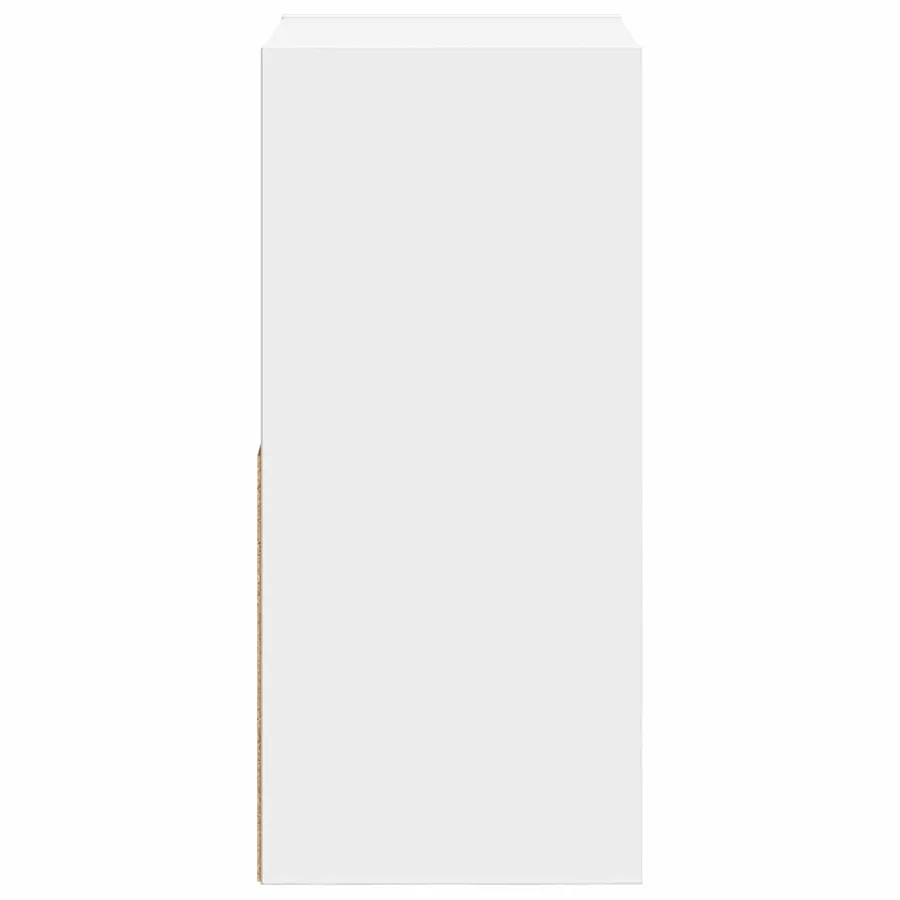 Table de chevet Blanc 30,5 x 27 x 59,5 cm Bois d'ingénierie - 7