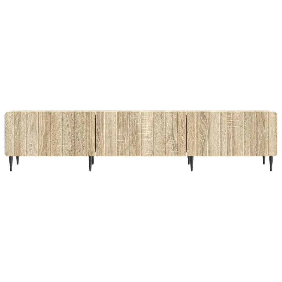 Meuble TV Chêne Sonoma 147 x 34,5 x 32 cm Bois d'ingénierie - 6