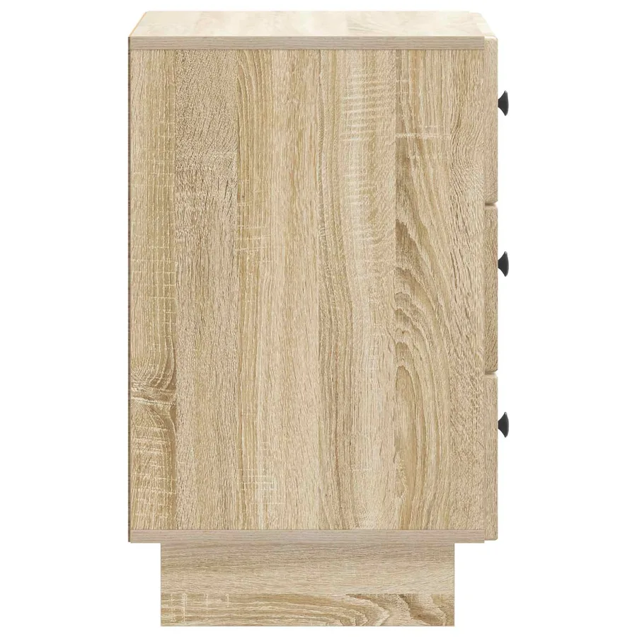 Cabinet de chevet avec tiroir Chêne Sonoma 43 x 41 x 66,5 cm - 6