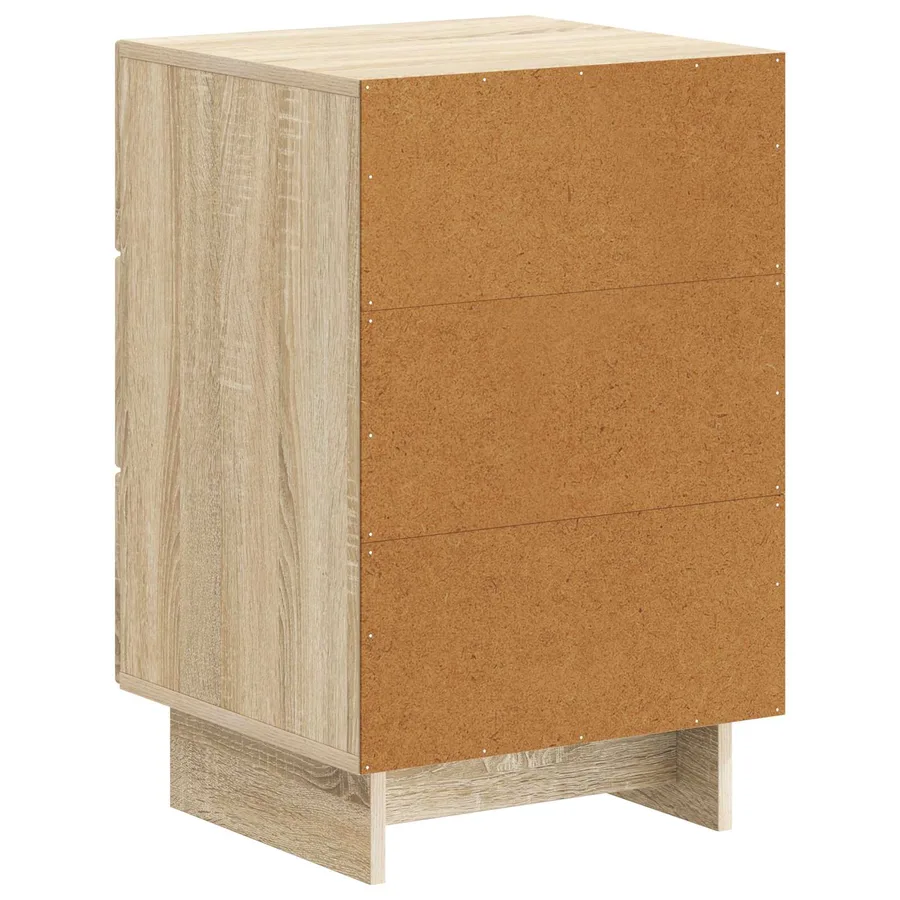 Cabinet de chevet avec tiroir Chêne Sonoma 43 x 41 x 66,5 cm - 7