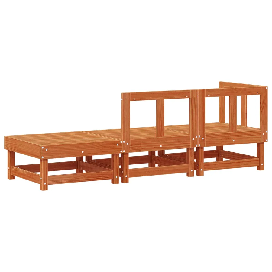 Unité de canapé sectionnel Brun Ciré 183 x 61 x 62 cm - 6