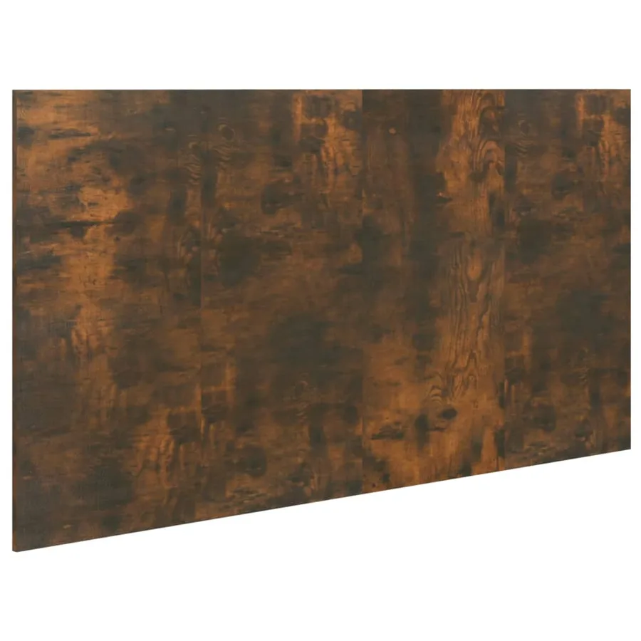 Tête de lit Chêne fumé 160x1,5x80 cm Bois d'ingénierie - 2
