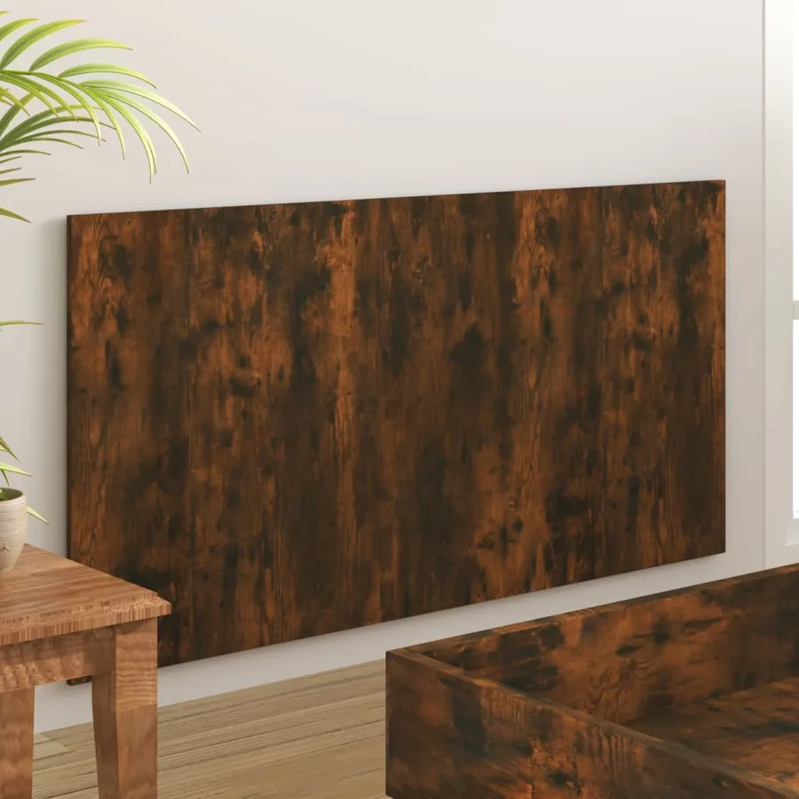 Tête de lit Chêne fumé 160x1,5x80 cm Bois d'ingénierie - 4
