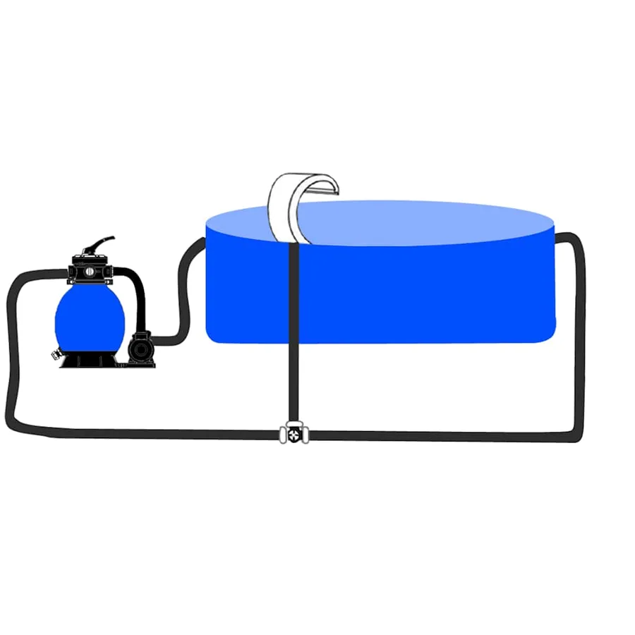 Fontaine cascade de piscine Acier inoxydable 45 x 30 x 60 cm - 8