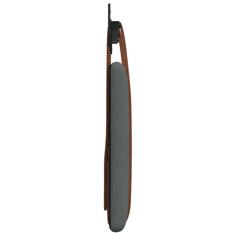Tête de lit suspendue Gris foncé PU antique - 6