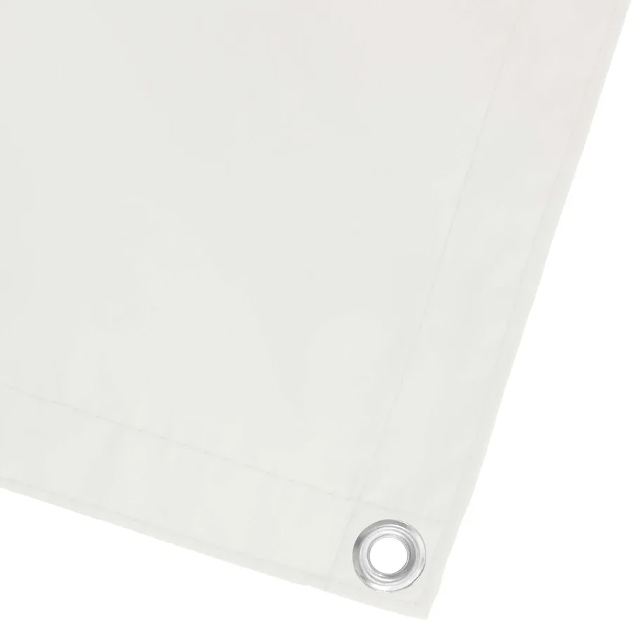 Écran de balcon Blanc 110 x 600 cm Tissu Oxford - 3