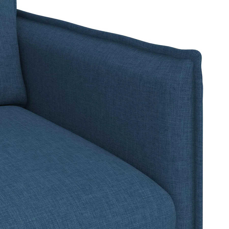 Ensemble de Canapés 2 pcs Bleu 156 x 82 x 85 cm Tissu - 7