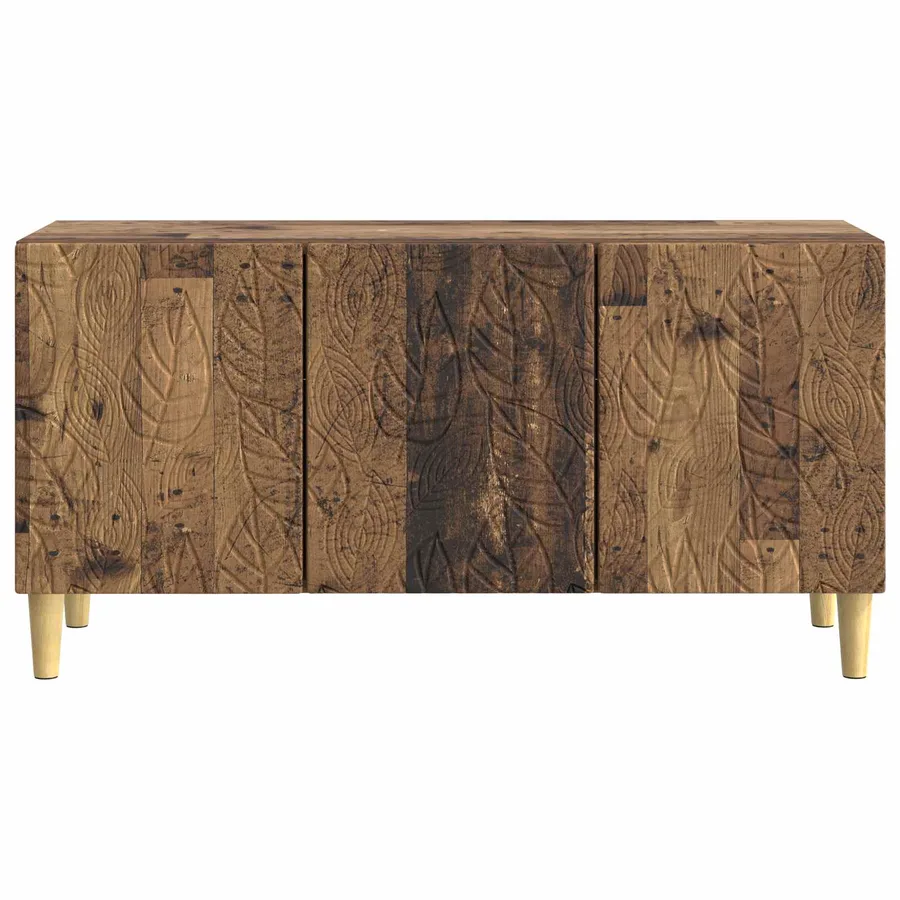 Meuble TV 99 x 34,5 x 50 cm Bois ancien Bois d'ingénierie - 5