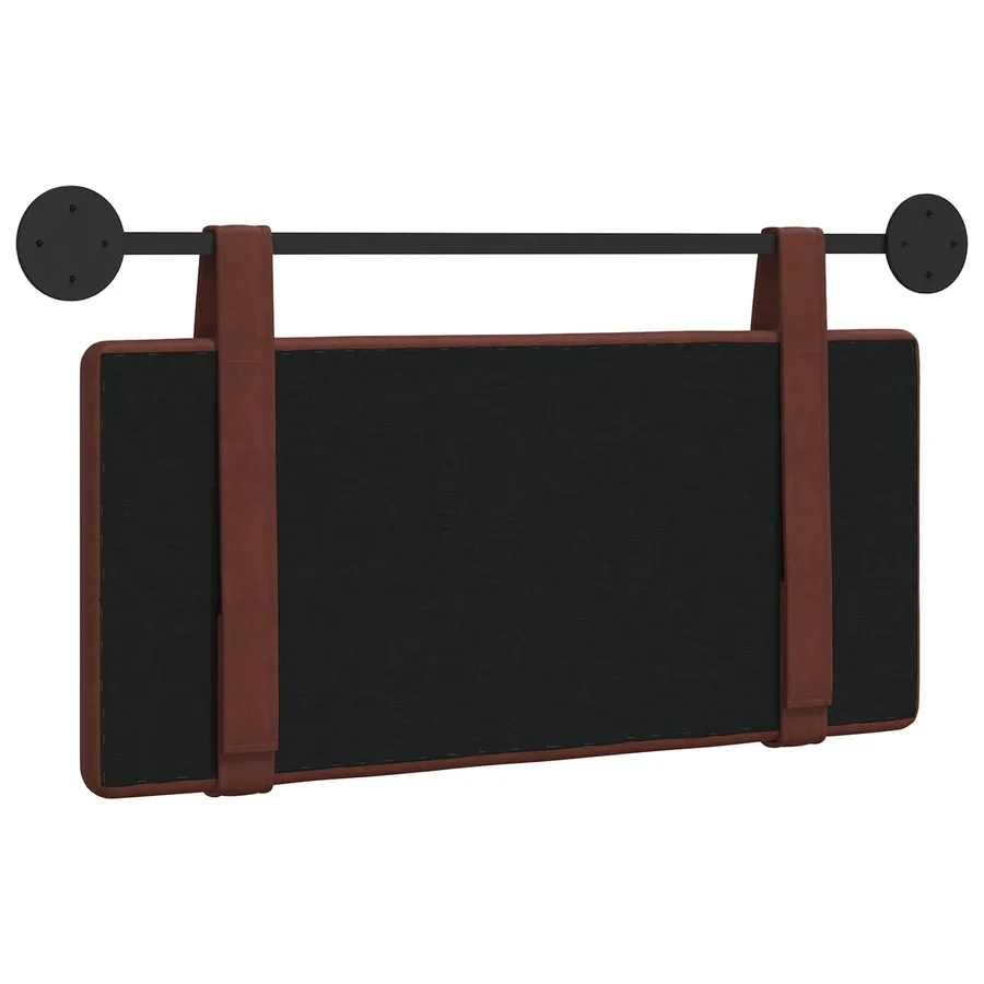 Tête de lit suspendue Brun Brillant PU antique - 7