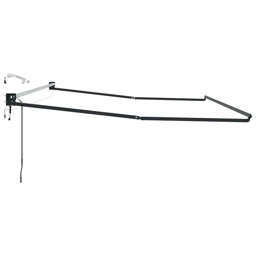 Cadre de store rétractable électrique Anthracite 4 x 2 m - 6