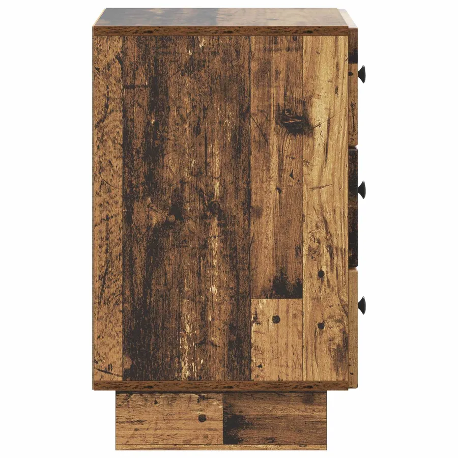 Cabinet de chevet avec tiroir Bois ancien 43 x 41 x 66,5 cm - 6