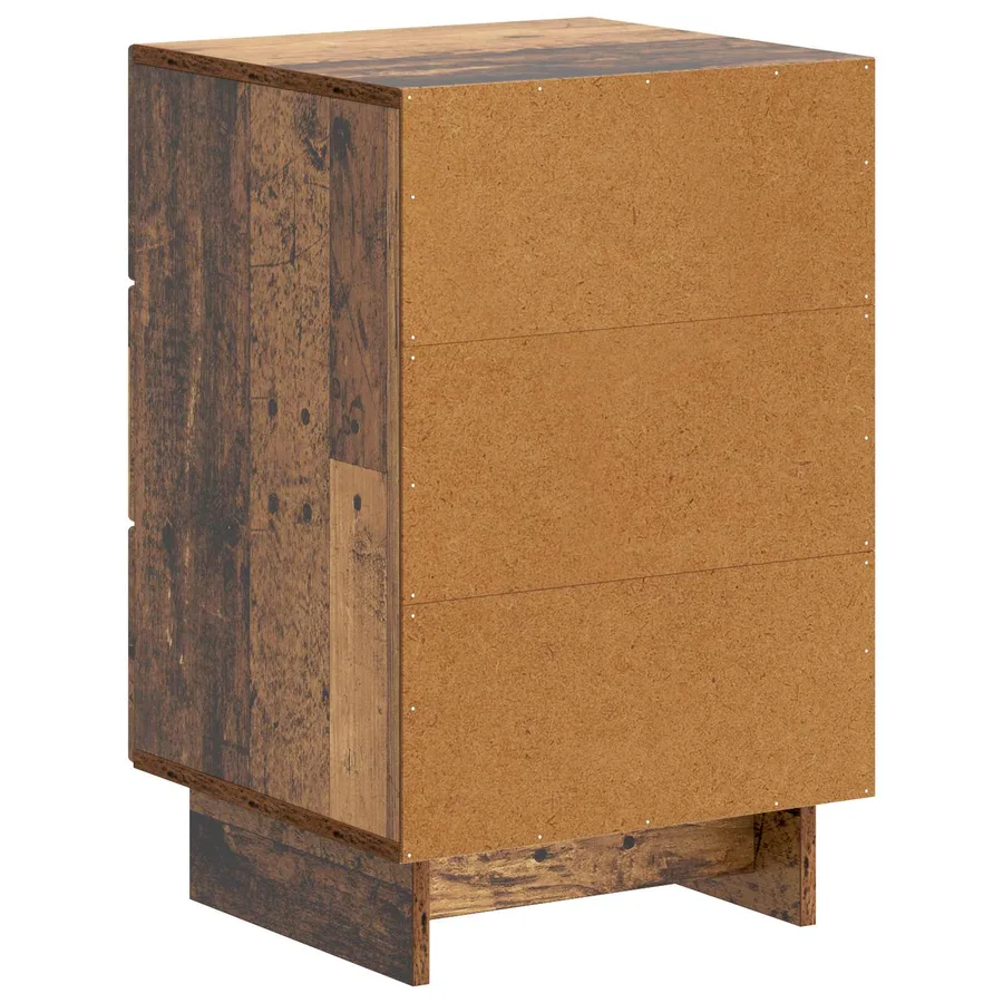 Cabinet de chevet avec tiroir Bois ancien 43 x 41 x 66,5 cm - 7