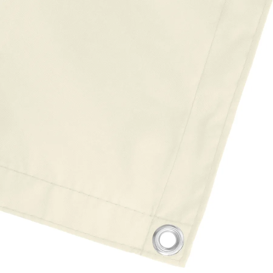 Écran de balcon Crème 100 x 400 cm Tissu Oxford - 3
