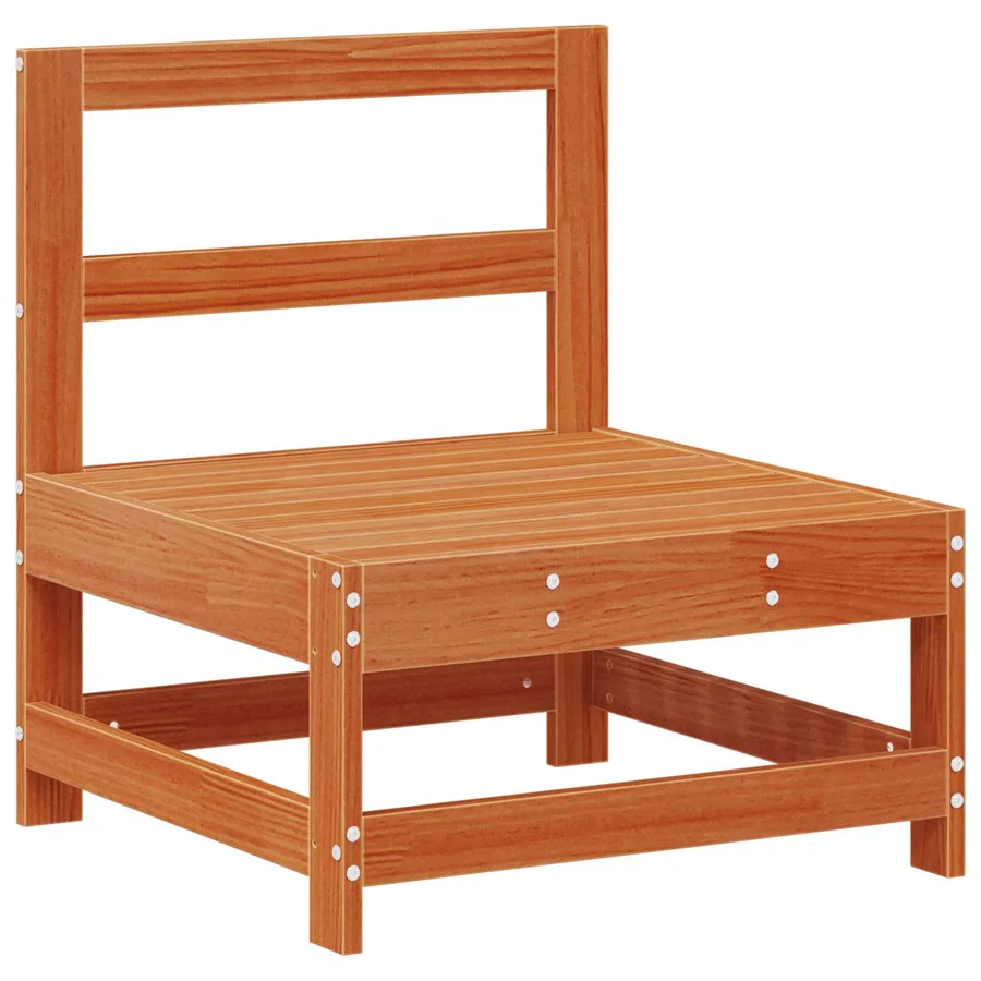 Unité de canapé sectionnel Brun Ciré 252 x 62 x 70,5 cm - 4