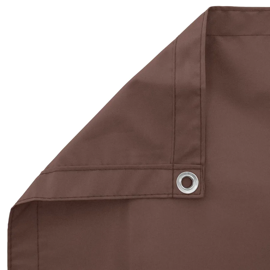 Écran de balcon Marron 110 x 500 cm Tissu Oxford - 4