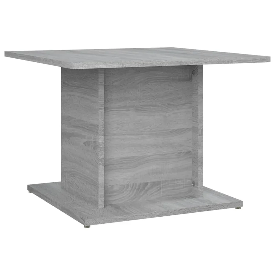 Table basse sonoma gris 55,5x55,5x40 cm bois d'ingénierie - 2