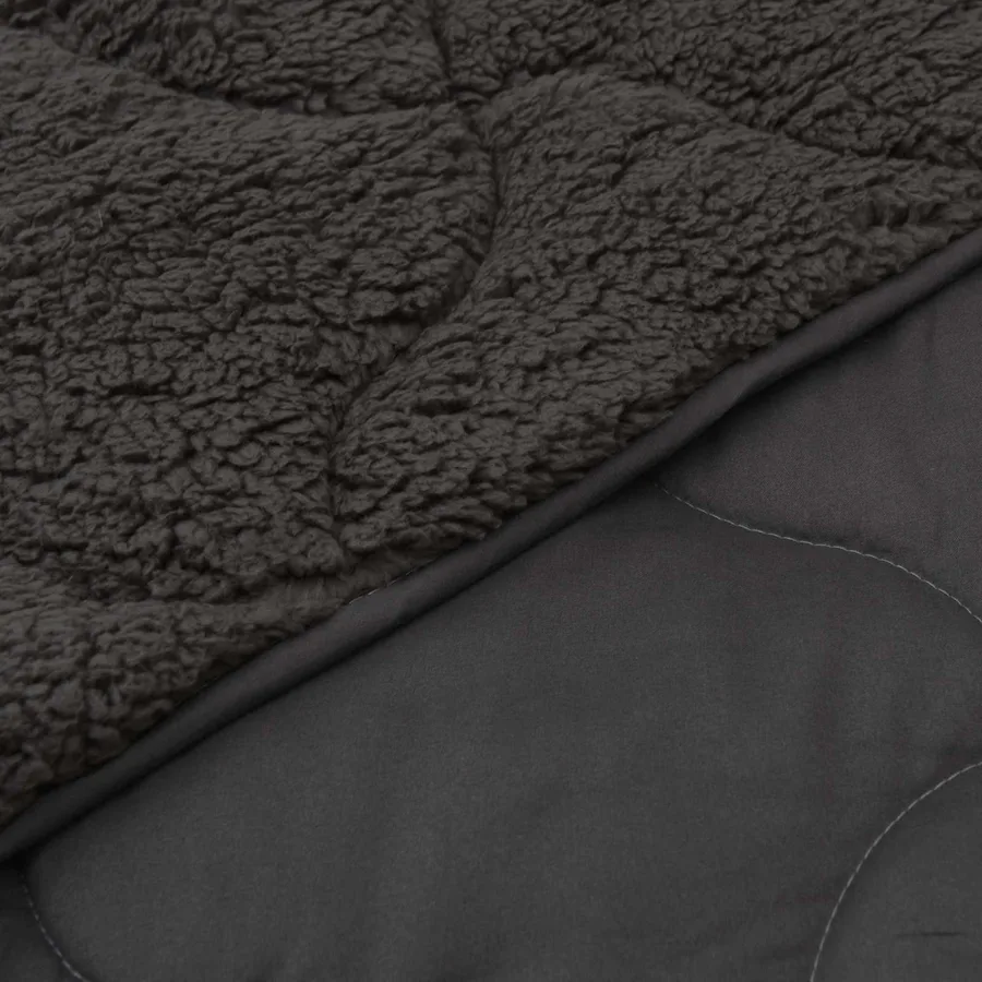 Duvet d'été simple Matelassé Anthracite 135 x 200 cm - 5