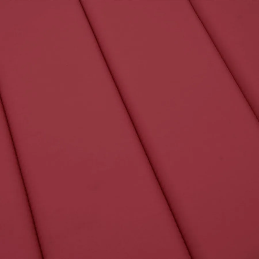 Coussin de chaise longue rouge bordeaux 186x58x4cm tissu oxford - 6