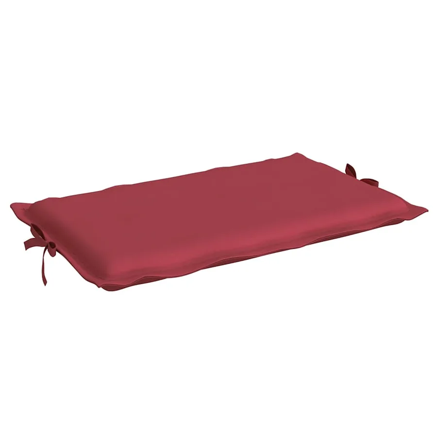 Coussin de chaise longue rouge bordeaux 186x58x4cm tissu oxford - 7